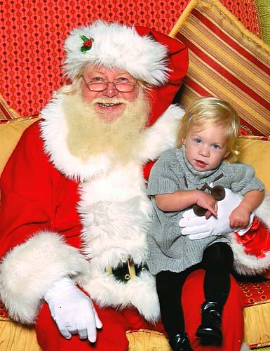 Portrait with Santa